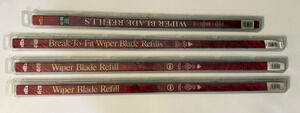 🚗 Vintage Trico Wiper Blade Refills Lot of 4 NOS 43-190, 47-600, 45-210